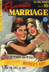 Cover for Romantic Marriage (Ziff-Davis, 1950 series) #2