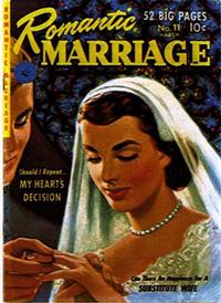 Cover Thumbnail for Romantic Marriage (Ziff-Davis, 1950 series) #11