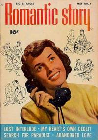 Cover Thumbnail for Romantic Story (Fawcett, 1949 series) #4
