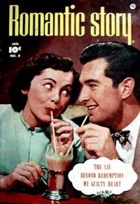 Cover Thumbnail for Romantic Story (Fawcett, 1949 series) #8