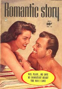 Cover Thumbnail for Romantic Story (Fawcett, 1949 series) #12