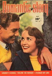 Cover Thumbnail for Romantic Story (Fawcett, 1949 series) #16