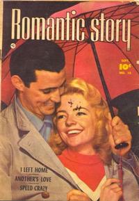 Cover Thumbnail for Romantic Story (Fawcett, 1949 series) #18