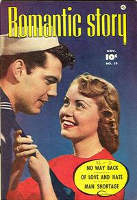 Cover Thumbnail for Romantic Story (Fawcett, 1949 series) #19