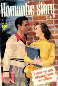 Cover Thumbnail for Romantic Story (Fawcett, 1949 series) #20
