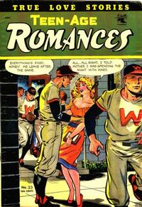 Cover Thumbnail for Teen-Age Romances (St. John, 1949 series) #33