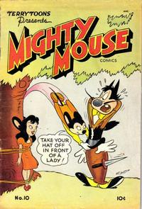 Cover for Mighty Mouse Comics (St. John, 1947 series) #10