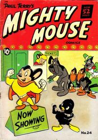 Cover Thumbnail for Paul Terry's Mighty Mouse Comics (St. John, 1951 series) #24 [52-pages]