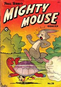 Cover Thumbnail for Paul Terry's Mighty Mouse Comics (St. John, 1951 series) #28