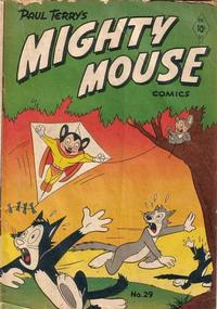Cover Thumbnail for Paul Terry's Mighty Mouse Comics (St. John, 1951 series) #29