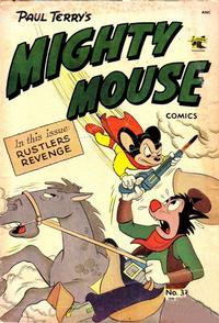 Cover Thumbnail for Paul Terry's Mighty Mouse Comics (St. John, 1951 series) #37