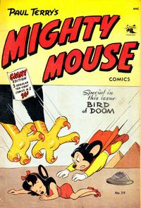 Cover Thumbnail for Paul Terry's Mighty Mouse Comics (St. John, 1951 series) #39