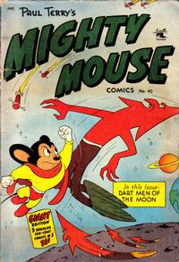Cover Thumbnail for Paul Terry's Mighty Mouse Comics (St. John, 1951 series) #42