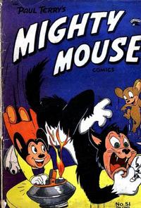 Cover Thumbnail for Paul Terry's Mighty Mouse Comics (St. John, 1951 series) #51