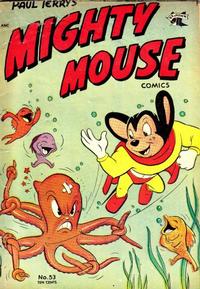 Cover Thumbnail for Paul Terry's Mighty Mouse Comics (St. John, 1951 series) #53