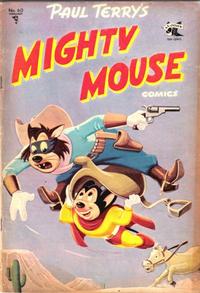 Cover Thumbnail for Paul Terry's Mighty Mouse Comics (St. John, 1951 series) #60