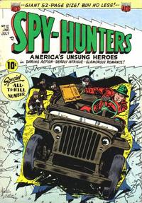 Cover Thumbnail for Spy-Hunters (American Comics Group, 1949 series) #12