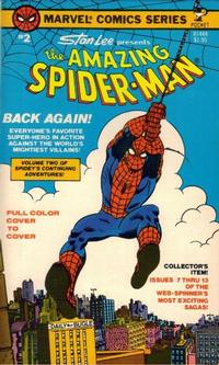 Cover for The Amazing Spider-Man (Pocket Books, 1977 series) #2 (81444)
