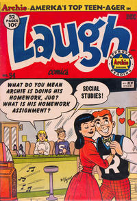 Cover Thumbnail for Laugh Comics (Archie, 1946 series) #54