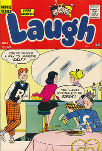 Cover Thumbnail for Laugh Comics (Archie, 1946 series) #124