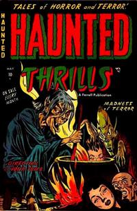 Cover Thumbnail for Haunted Thrills (Farrell, 1952 series) #9