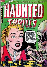 Cover Thumbnail for Haunted Thrills (Farrell, 1952 series) #16