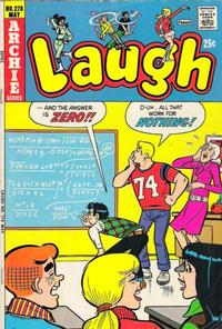 Cover for Laugh Comics (Archie, 1946 series) #278