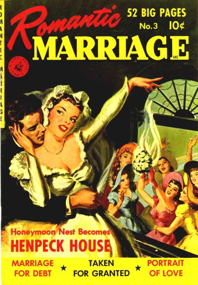 Cover for Romantic Marriage (Ziff-Davis, 1950 series) #3