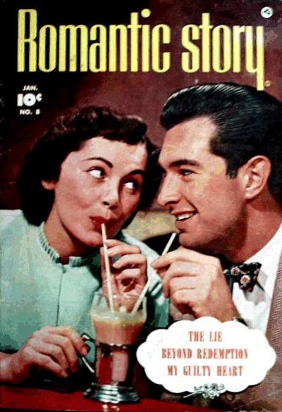 Cover for Romantic Story (Fawcett, 1949 series) #8