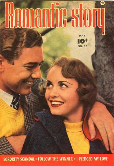 Cover for Romantic Story (Fawcett, 1949 series) #16