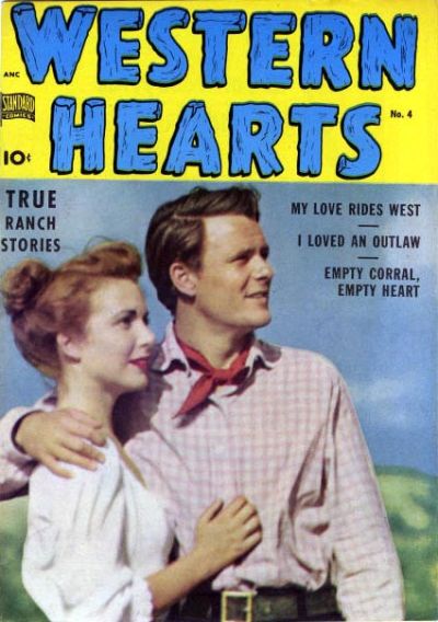 Cover for Western Hearts (Pines, 1949 series) #4