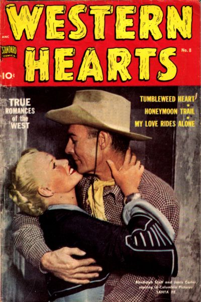 Cover for Western Hearts (Pines, 1949 series) #8