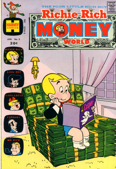 Cover for Richie Rich Money World (Harvey, 1972 series) #3