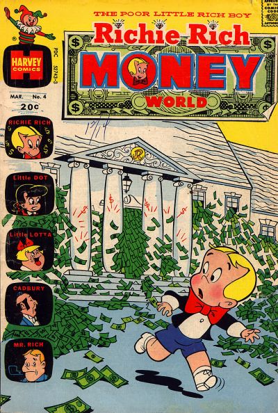 Cover for Richie Rich Money World (Harvey, 1972 series) #4