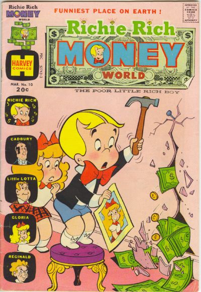Cover for Richie Rich Money World (Harvey, 1972 series) #10