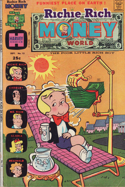 Cover for Richie Rich Money World (Harvey, 1972 series) #13