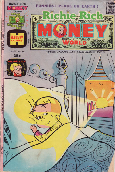 Cover for Richie Rich Money World (Harvey, 1972 series) #14