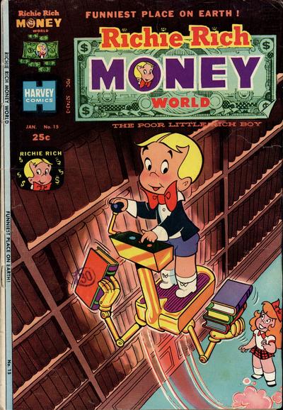 Cover for Richie Rich Money World (Harvey, 1972 series) #15