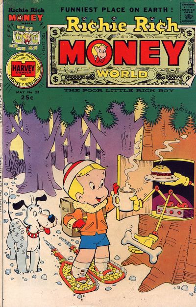 Cover for Richie Rich Money World (Harvey, 1972 series) #23