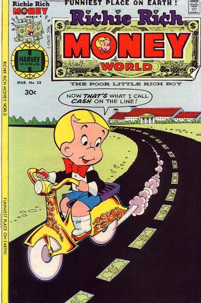 Cover for Richie Rich Money World (Harvey, 1972 series) #28