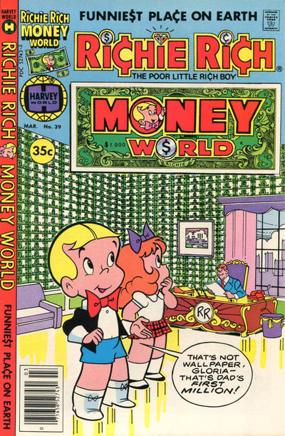 Cover for Richie Rich Money World (Harvey, 1972 series) #39