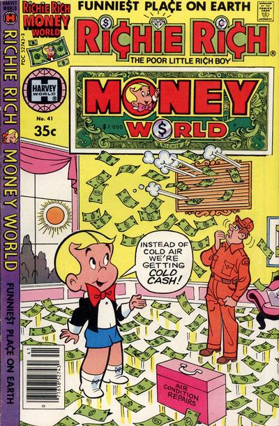 Cover for Richie Rich Money World (Harvey, 1972 series) #41