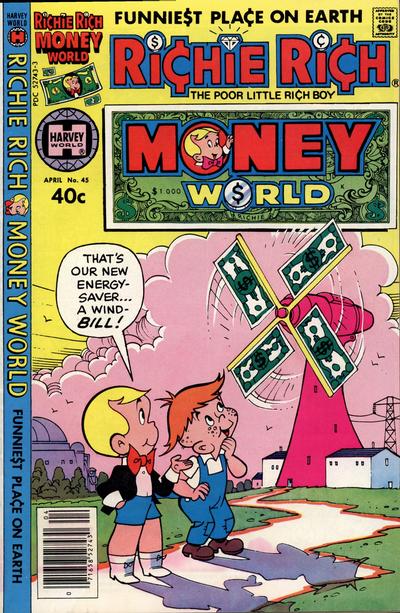 Cover for Richie Rich Money World (Harvey, 1972 series) #45
