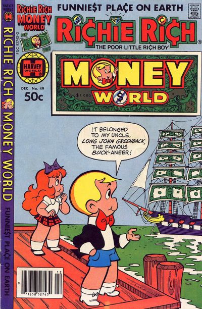 Cover for Richie Rich Money World (Harvey, 1972 series) #49