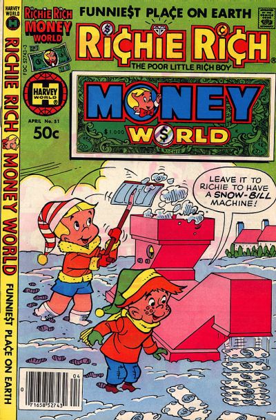 Cover for Richie Rich Money World (Harvey, 1972 series) #51