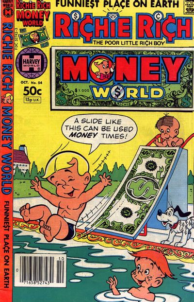 Cover for Richie Rich Money World (Harvey, 1972 series) #54