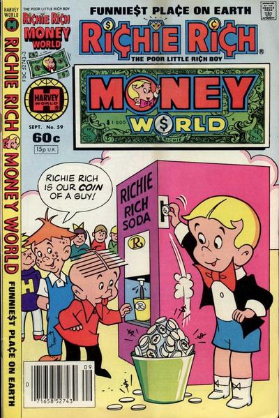 Cover for Richie Rich Money World (Harvey, 1972 series) #59