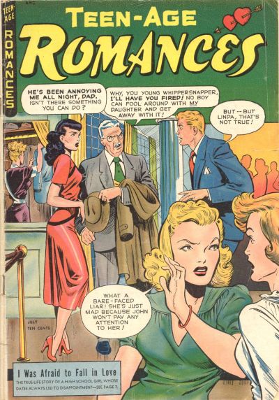 Cover for Teen-Age Romances (St. John, 1949 series) #3