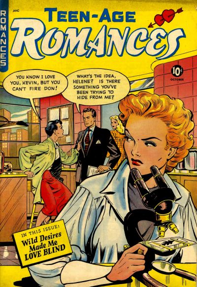 Cover for Teen-Age Romances (St. John, 1949 series) #12