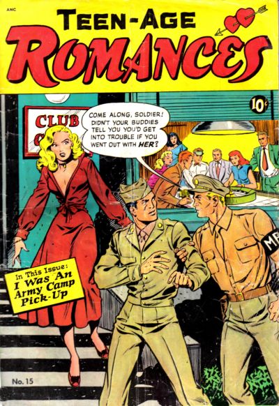 Cover for Teen-Age Romances (St. John, 1949 series) #15